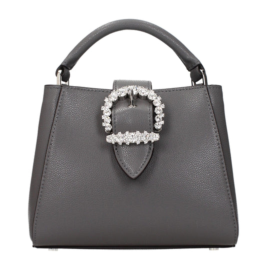 Jimmy Choo Leather Handbag - Gray