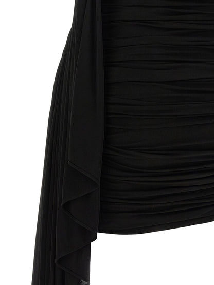 Alexander Wang Black Copper Short Dress