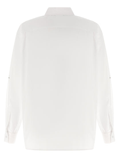 Max Mara White Cotton Blouse
