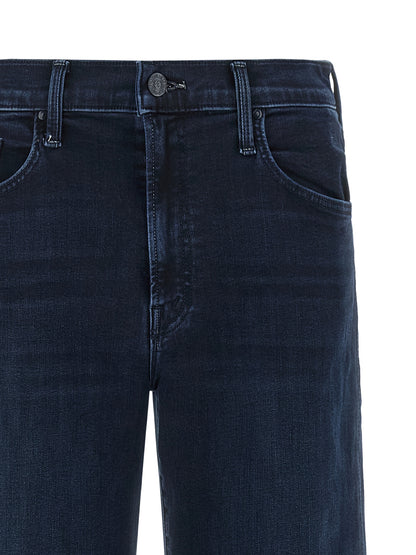 Mother Denim Blue Cotton Jeans Denim