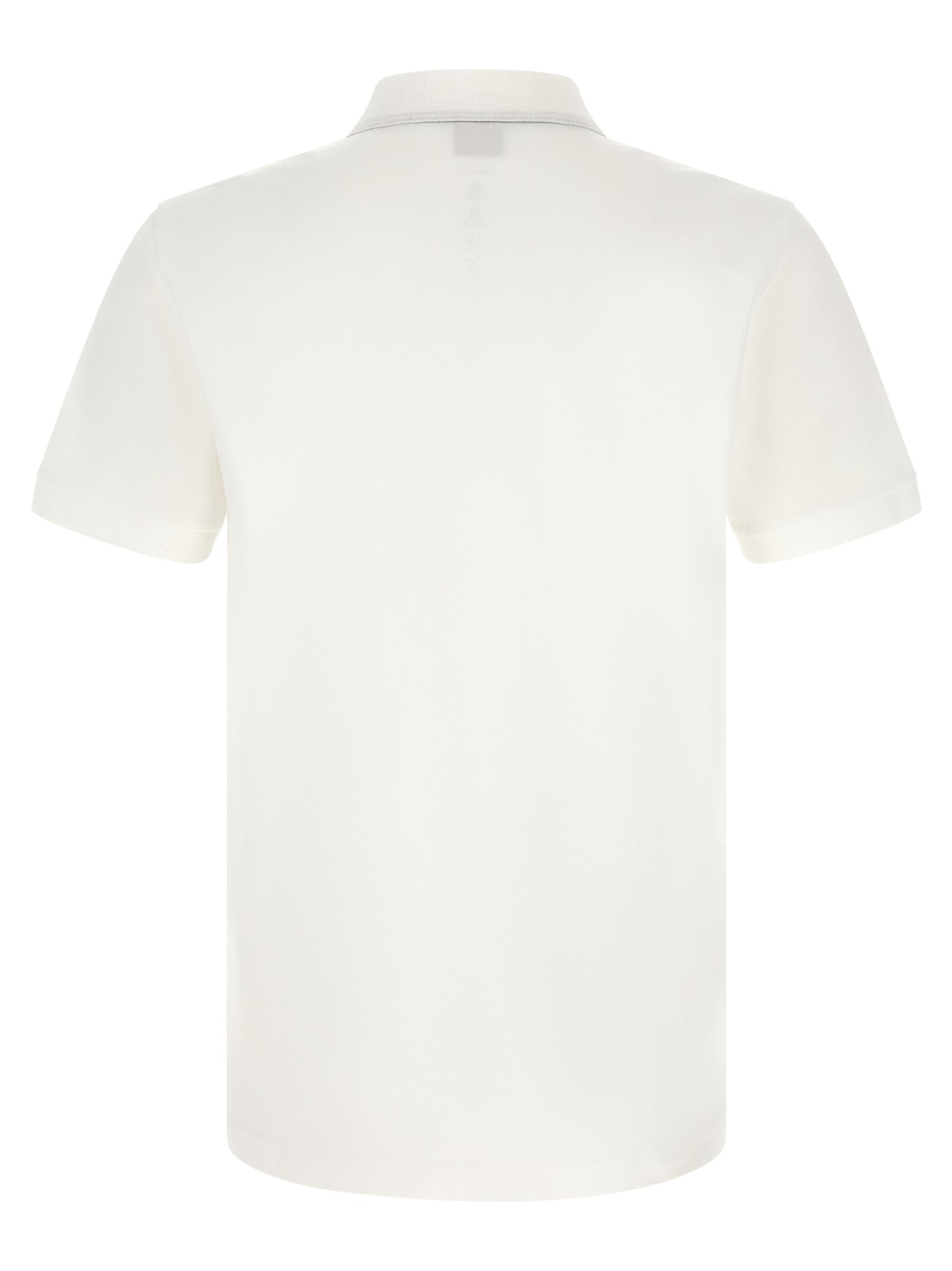 Hugo Boss White Cotton Polo Shirt