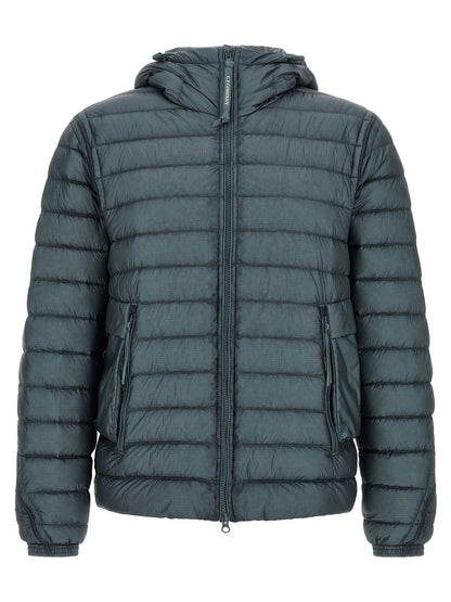 C.P. Company Blue Polyamide Full-Length Jacket