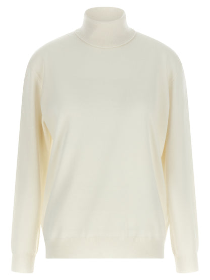 Brunello Cucinelli White Cashmere Cardigan