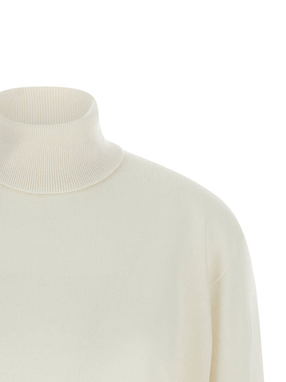 Brunello Cucinelli White Cashmere Cardigan