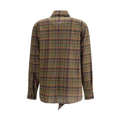 Saint Laurent Bicolor Cotton Shirt
