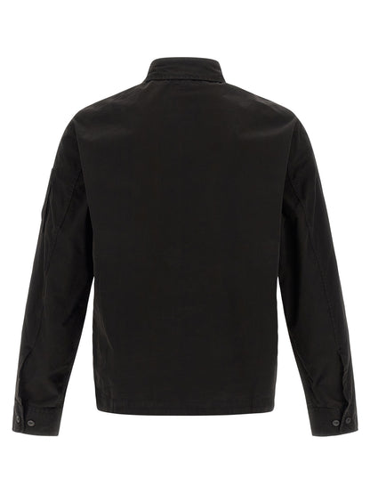 C.P. Company Black Cotton Blouse