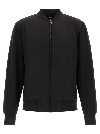 Sweatshirt by Hugo Boss for men in cotton polyester black features an magnificent silhouette, showcasing a sophisticated and detail for a truly magnificent finish.