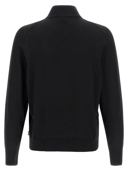 Hugo Boss Black Virgin Wool Cardigan