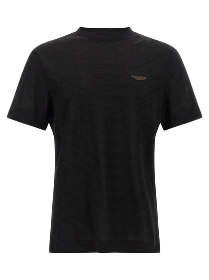 Hugo Boss Black Cotton T-Shirt
