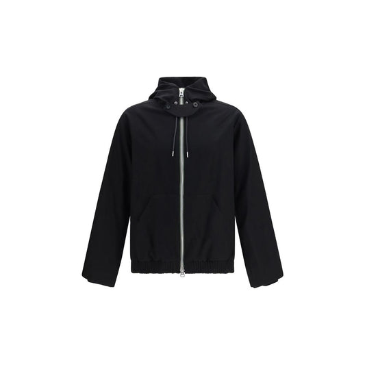 Sacai Black Wool Oves Aries Sweatshirt