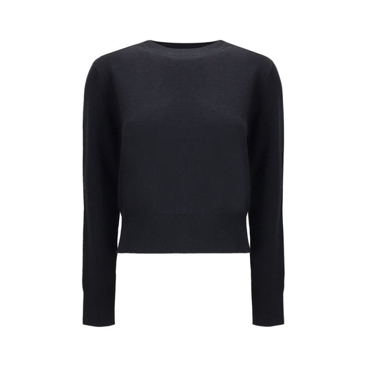 Ami Paris Black Wool Oves Aries Sweatshirt