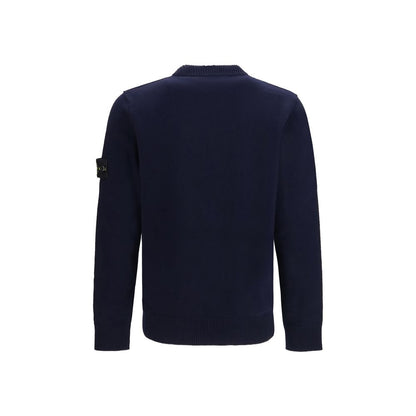 Sweatshirt by Stone Island for men in cotton black & signature features a unrivaled silhouette with a refined crew neckline and unrivaled detailing for a sophisticated look.
