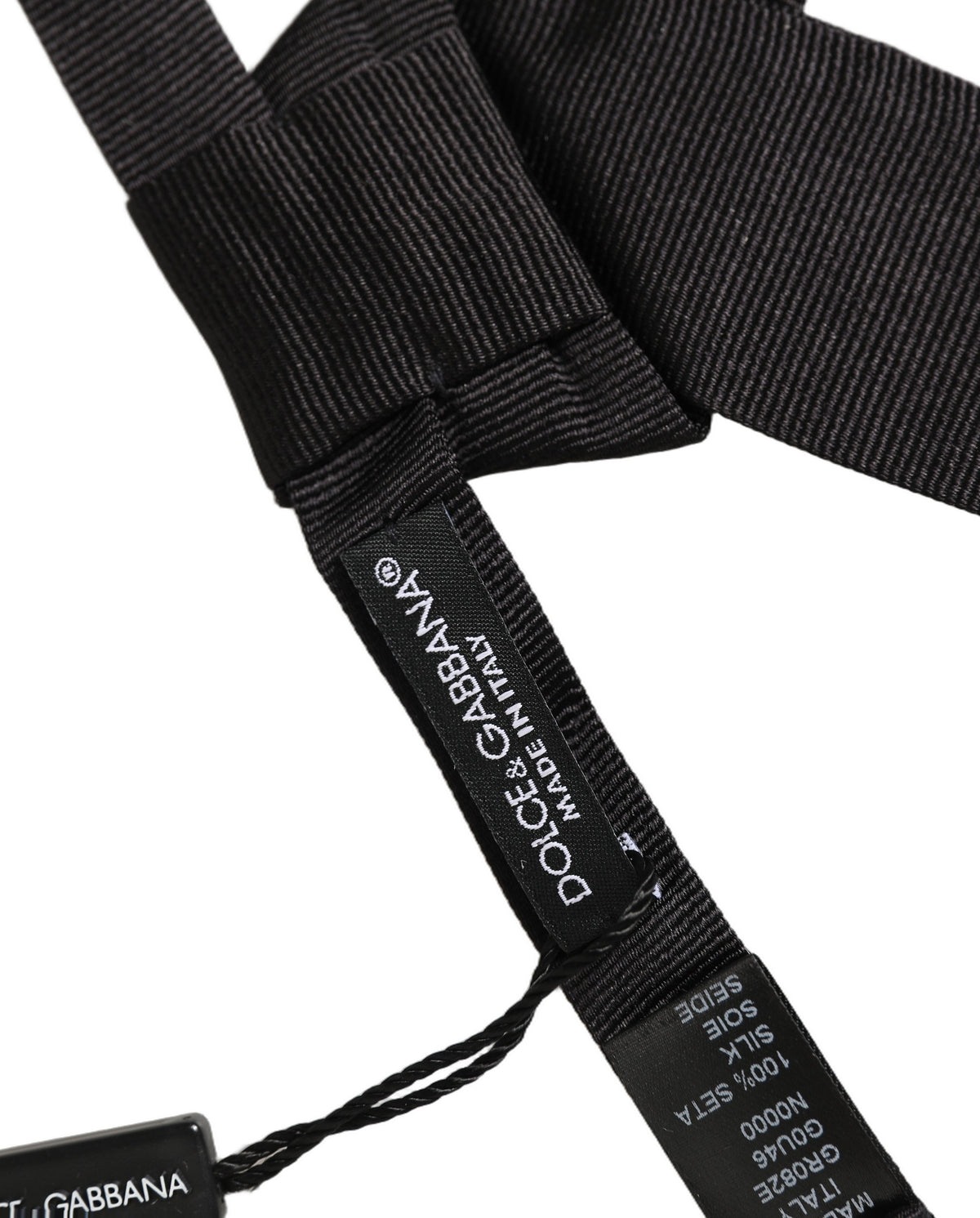 Dolce & Gabbana Silk Necktie - Black