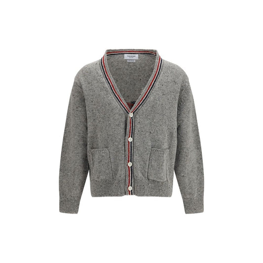Thom Browne Gray Wool Oves Aries Cardigan