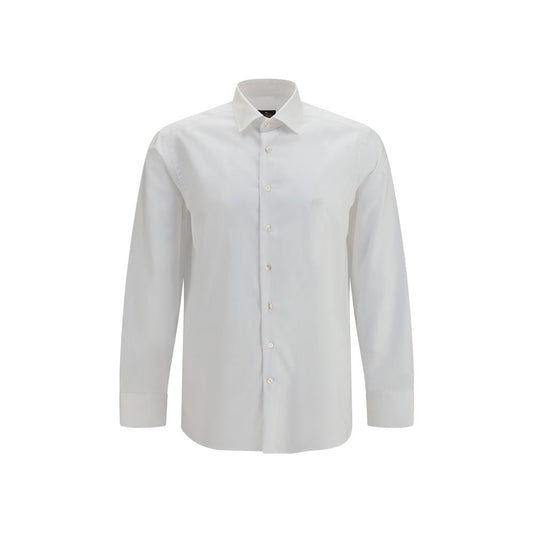 Etro White Cotton Dress Shirt