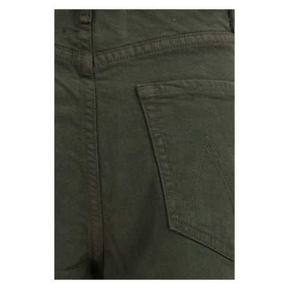 Mother Denim Bicolor Cotton Relaxed Fit Jeans