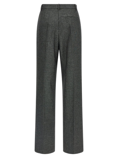 The Andamane Gray Polyester Dress Pants