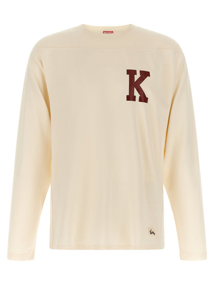 Kenzo Beige Viscose T-Shirt
