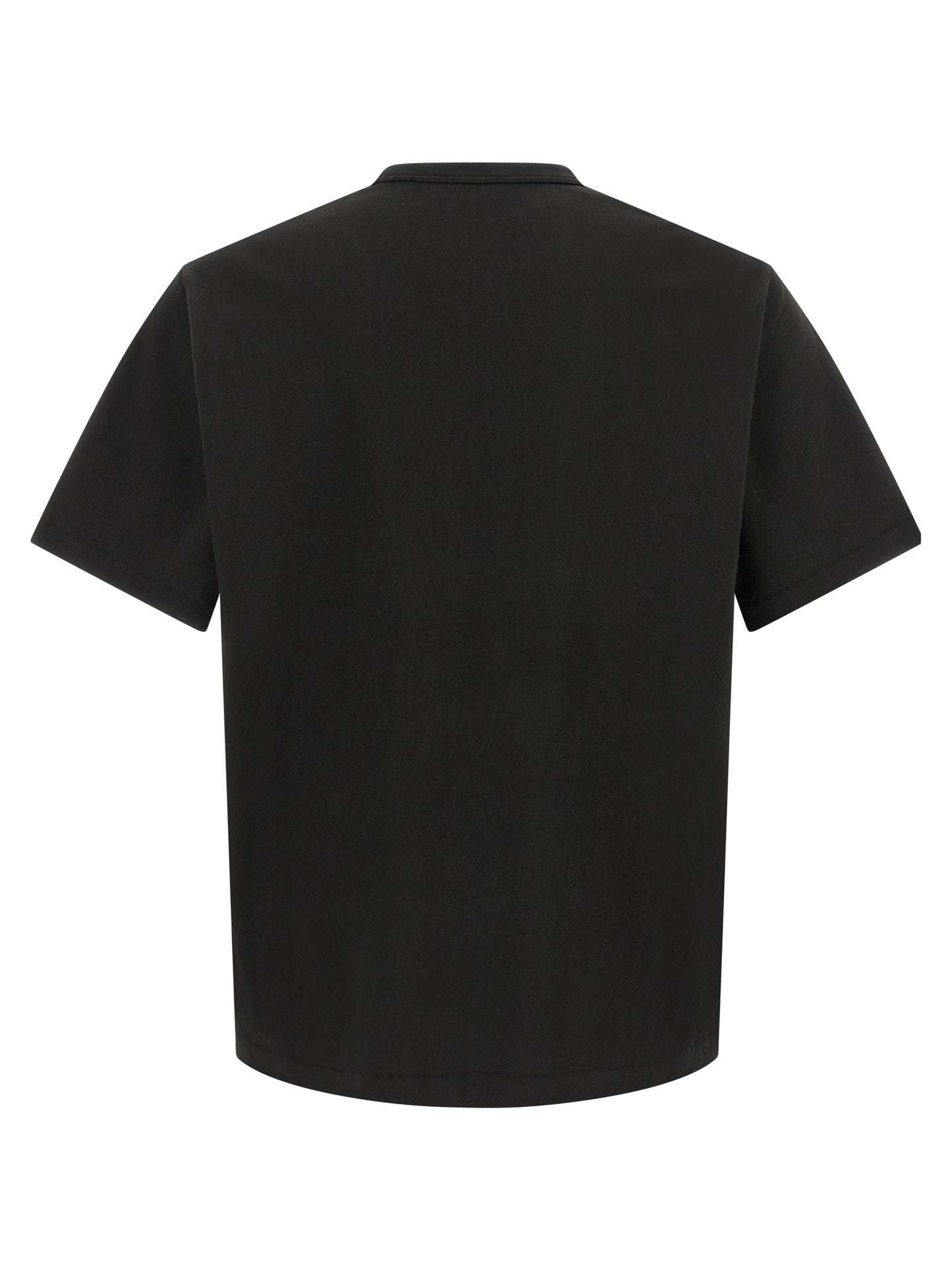 T-Shirt by Kenzo for men in cotton black, gold & signature features a plush silhouette, showcasing a sophisticated and for a truly plush finish.