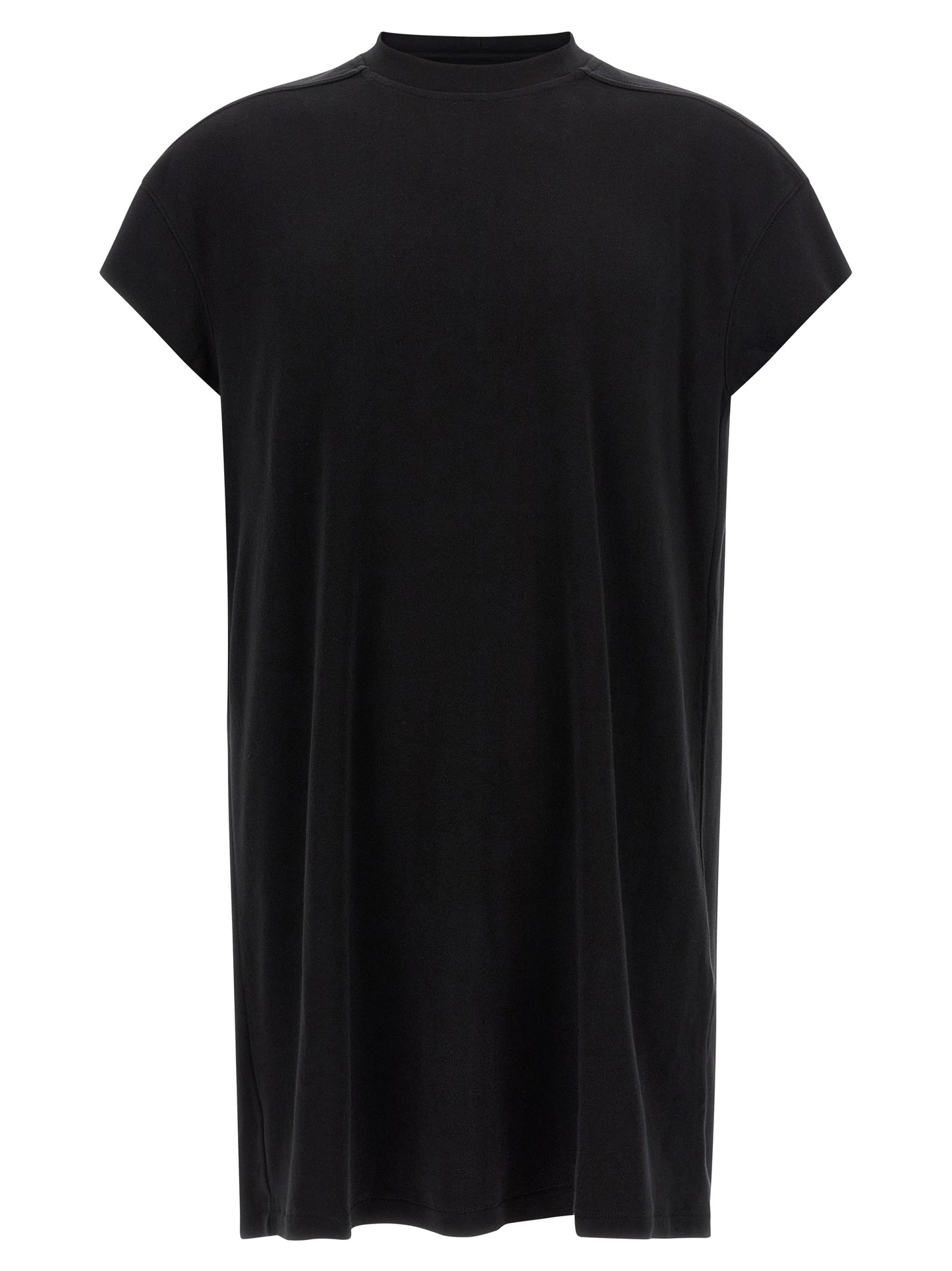Rick Owens Black Cotton T-Shirt