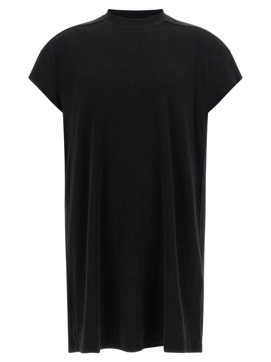 T-Shirt by Rick Owens for men in organic cotton black & signature features an on trend silhouette, perfectly showcasing a on trend and for an elevated aesthetic.