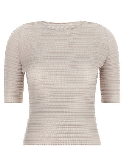 Issey Miyake Beige Polyester Blouse