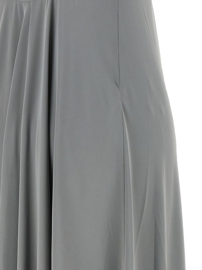 Eres Silver Polyamide Long Dress
