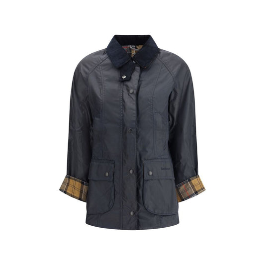 Barbour Blue Cotton Shell Jacket