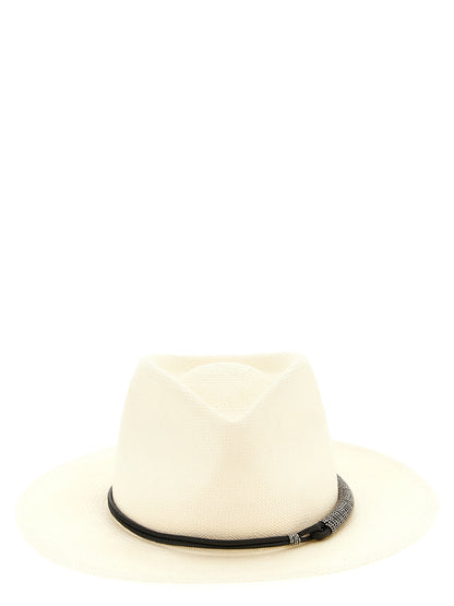 Brunello Cucinelli Beige Polyamide Fedora