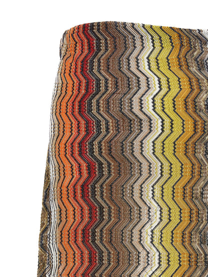 Missoni Multicolor Viscose Mini Skirt