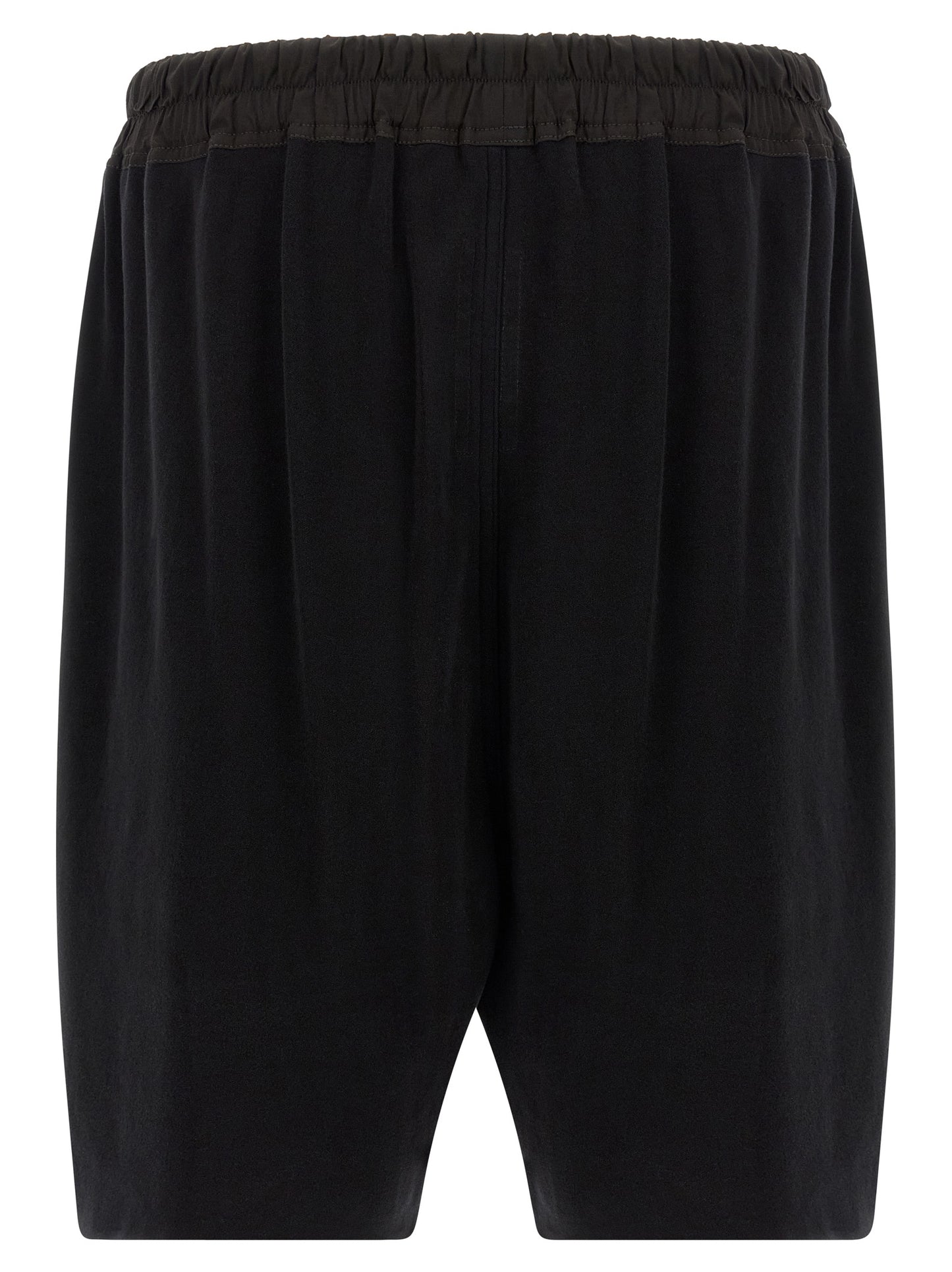 Bermuda Shorts by Rick Owens for men in cotton black & signature showcases a on trend silhouette, featuring a tailored wide with a classic short and sophisticated for a on trend finish.