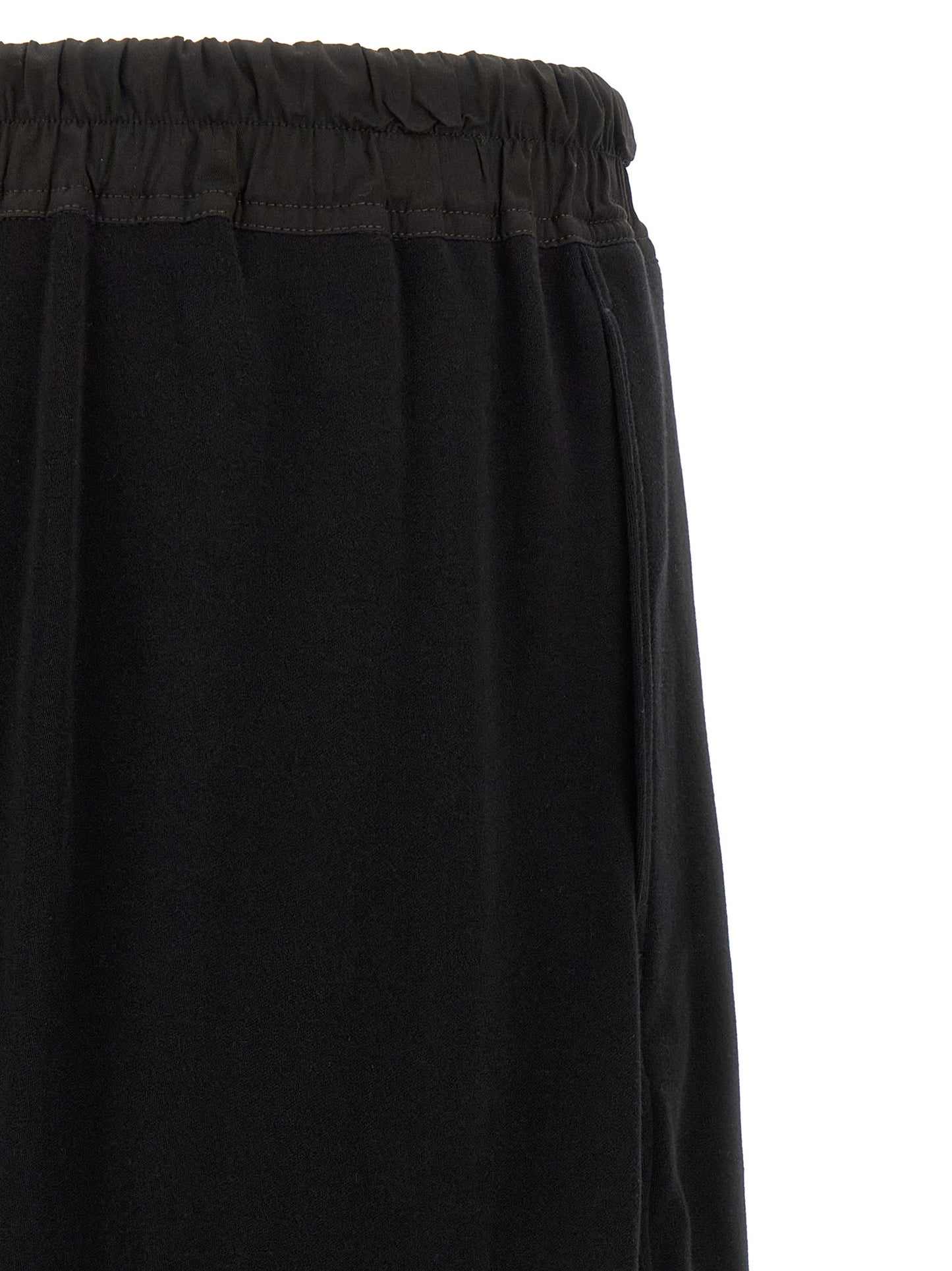 Bermuda Shorts by Rick Owens for men in cotton black & signature features an tailored silhouette, showcasing a tailored wide with a short and for a sophisticated look.