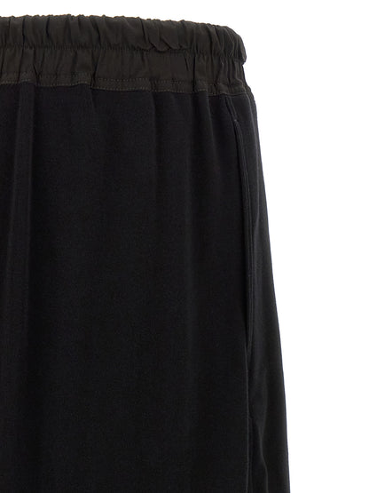 Bermuda Shorts by Rick Owens for men in cotton black & signature features an tailored silhouette, showcasing a tailored wide with a short and for a sophisticated look.
