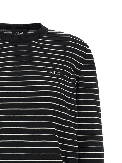 A.P.C. Bicolor Cotton Cardigan