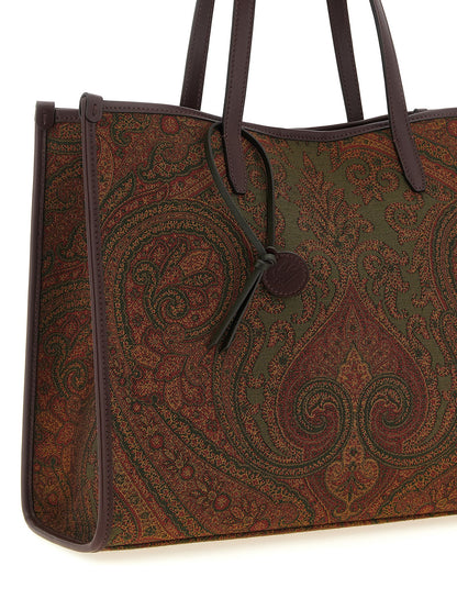 Etro Multicolor Polyester Tote Bag