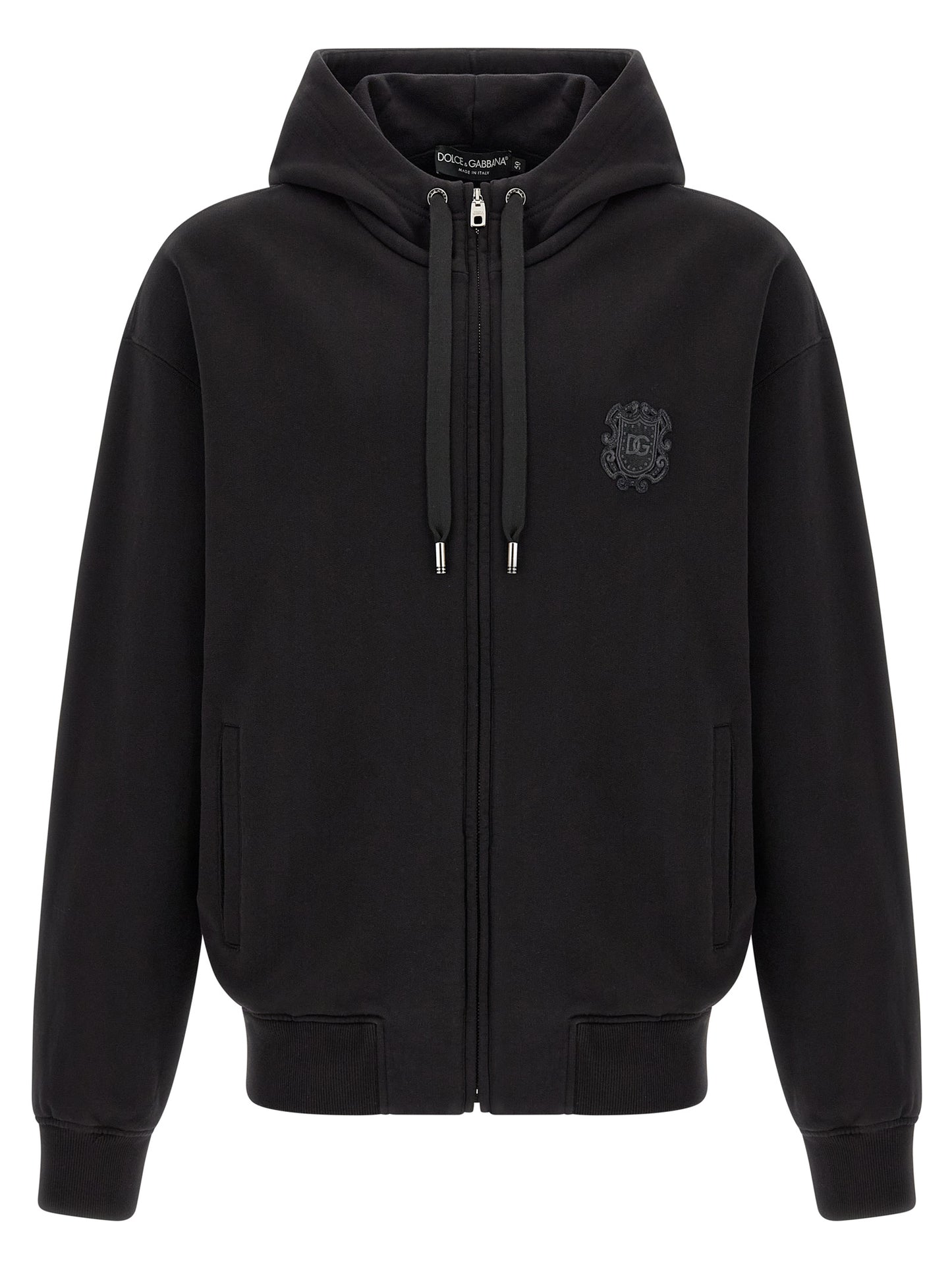 Dolce & Gabbana Black Cotton Sweatshirt