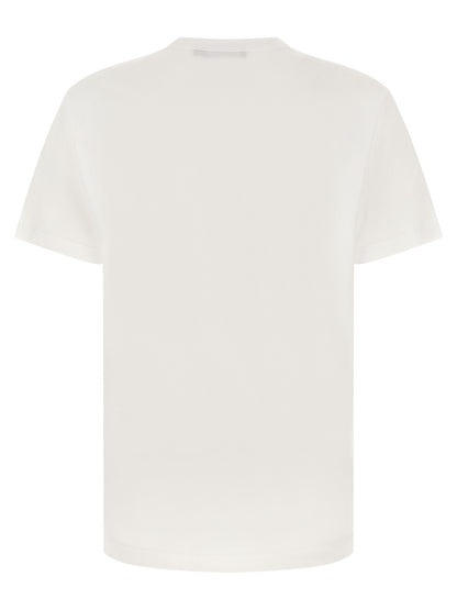 T-Shirt by Dolce & Gabbana for men in cotton white features an edgy silhouette, meticulously detailed with a sophisticated and crew neckline for a truly edgy finish.