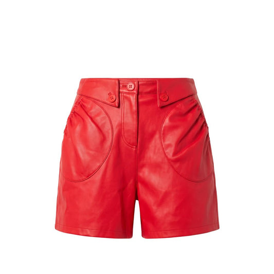 Trussardi Jeans Red Polyester Women Shorts
