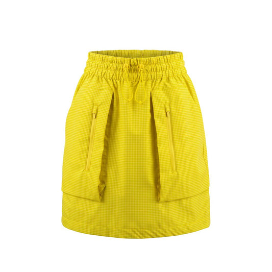Trussardi Jeans Yellow Polyamide Women Skirt
