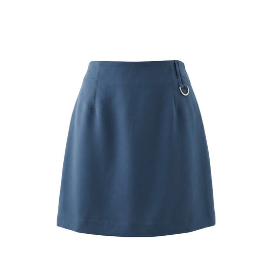 Trussardi Jeans Blue Polyester Women Skirt