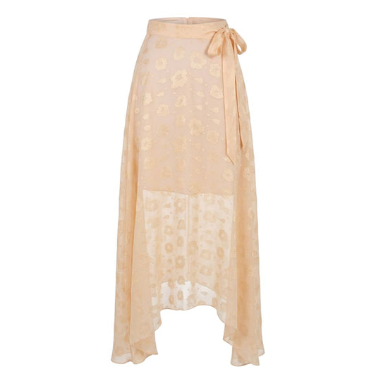 Trussardi Jeans Beige Polyester Womens Skirt