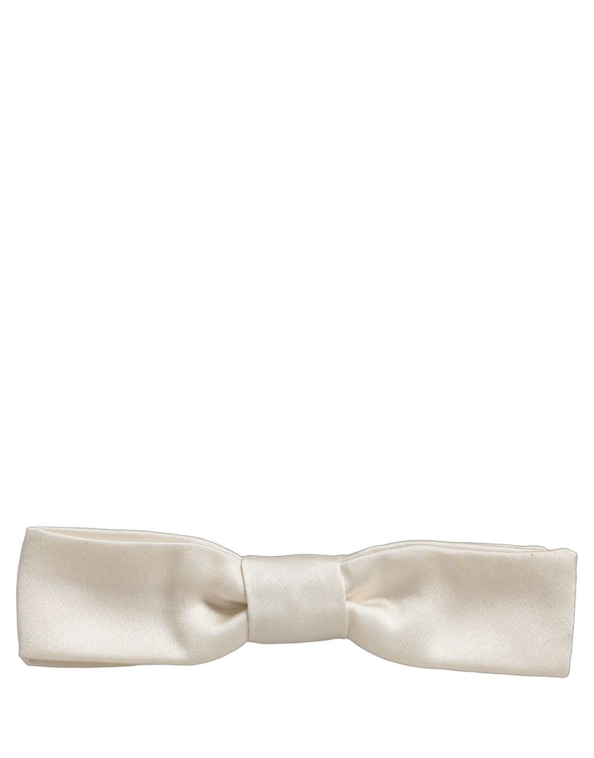 Dolce & Gabbana Silk Satin Necktie - Black White