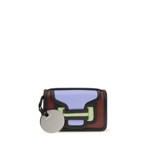 Pierre Hardy Alpha Bos Taurus Calf Leather Large Shoulder Flap Bag - Multicolor