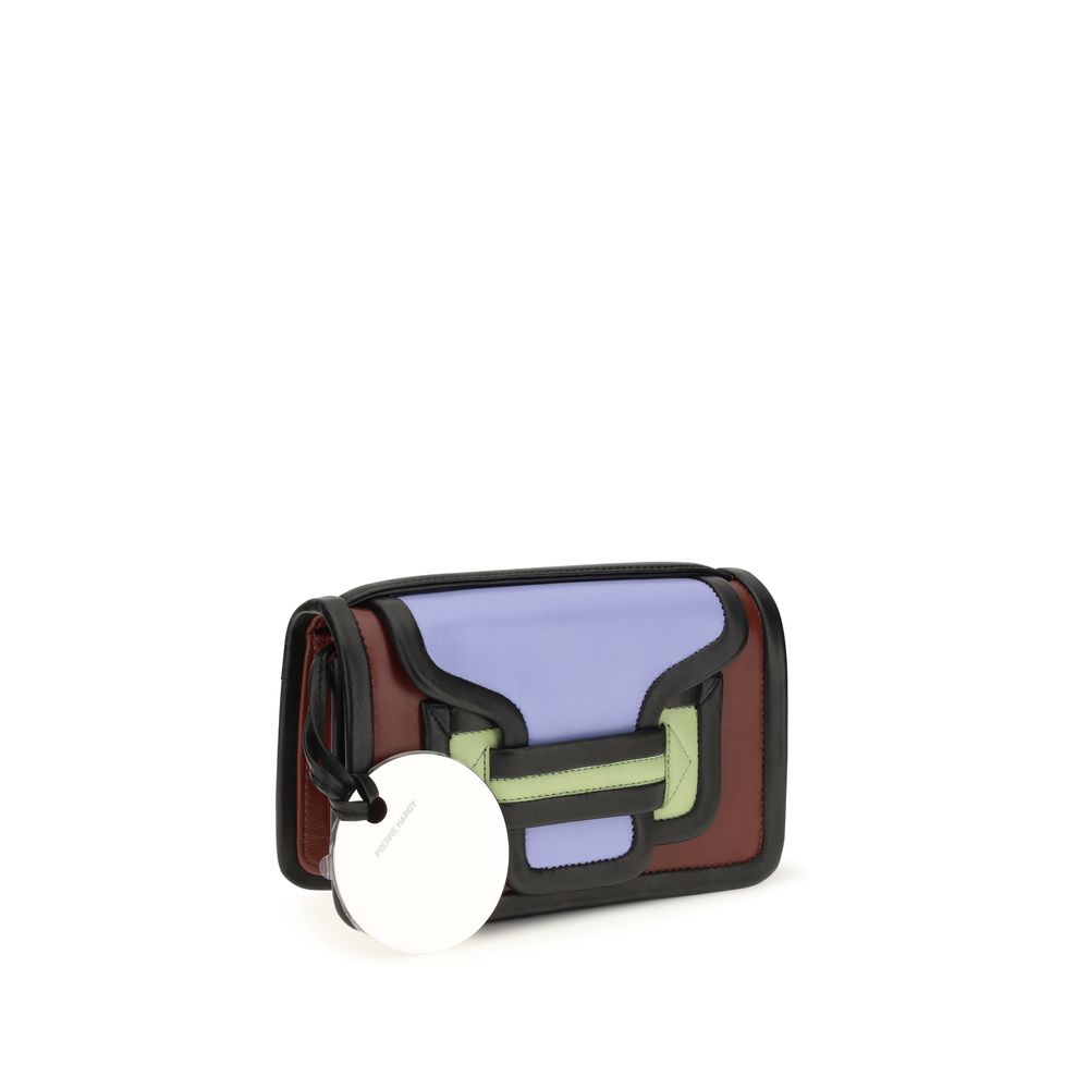 Pierre Hardy Alpha Bos Taurus Calf Leather Large Shoulder Flap Bag - Multicolor