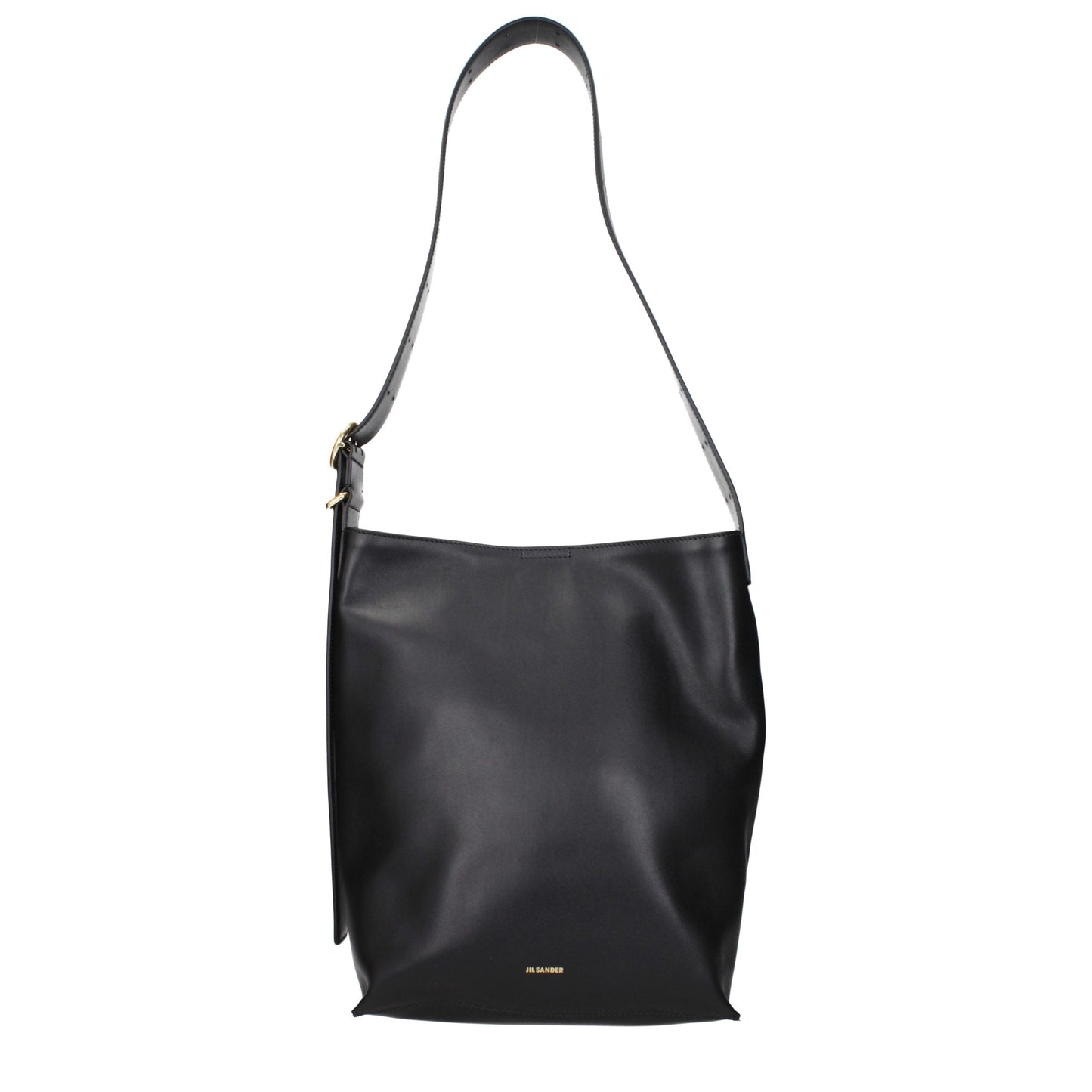 Jil Sander Black Leather Crossbody Bag