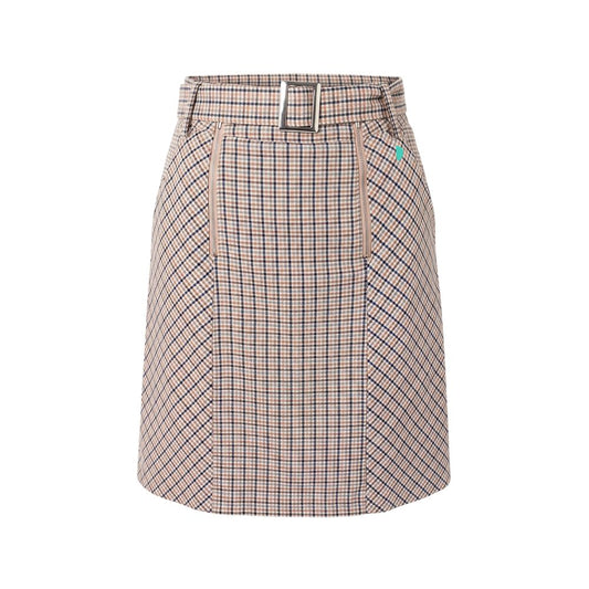 Trussardi Jeans White Cotton Women Skirt