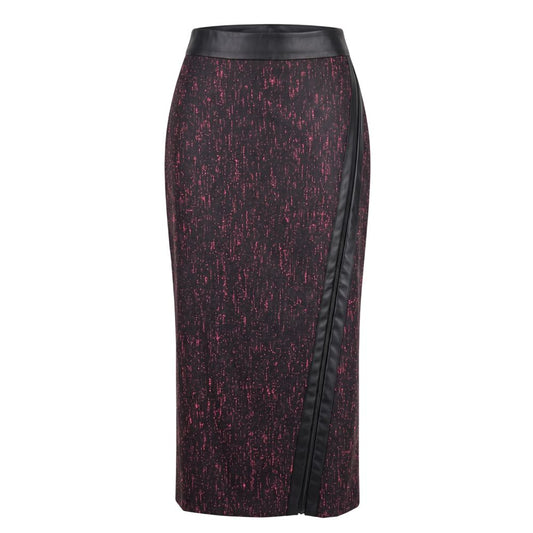 Trussardi Black Wool Women Skirt