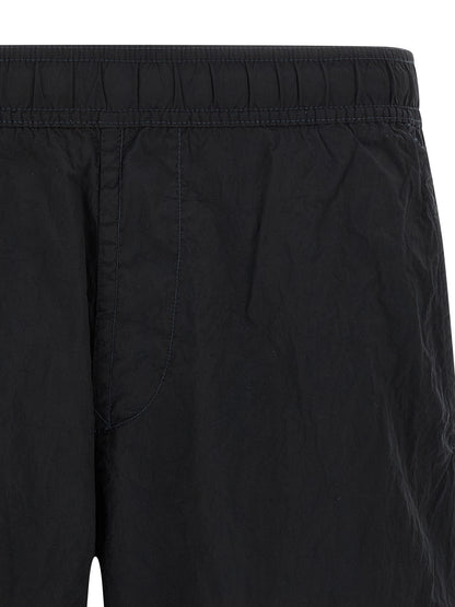 Stone Island Blue Polyamide Swim Shorts