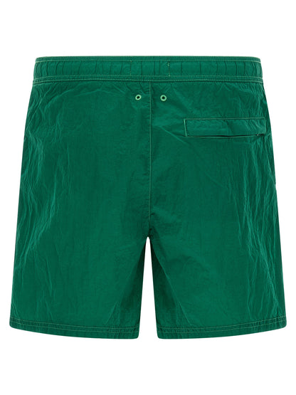 Stone Island Bicolor Polyamide Swim Shorts