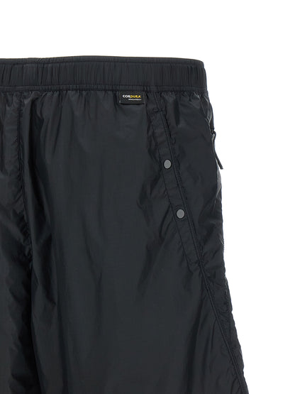 Stone Island Blue Polyamide Bermuda Shorts